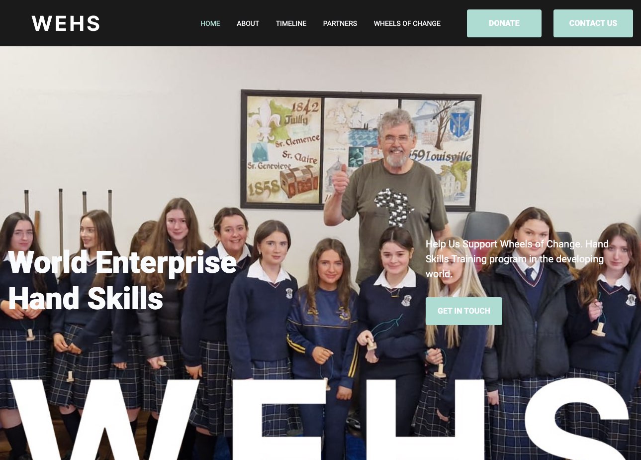 Home page of World Enterprise Hand Skills